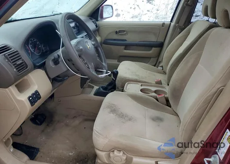 2006 Honda Cr-V Ex z USA, uszkodzony, nr VIN JHLRD77816C045930